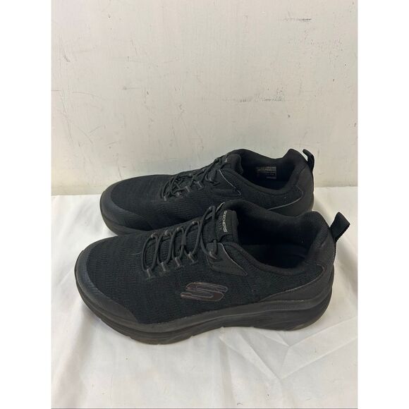 8.5 Black Men 8.5 Skechers extra wide fit memory foam #23204sww - Picture 2 of 10